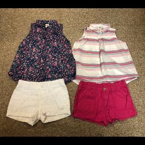 *SOLD*OshKosh Mix & Match Short Sets, Size 4T